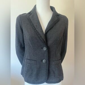 Trina Turk Women's Gray Blazer, Made in California USA